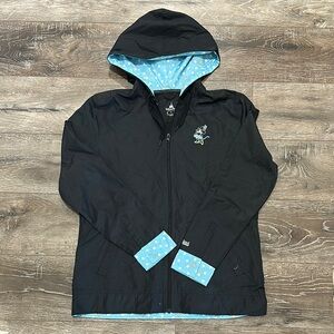 Women’s Black Jacket with Blue Accents